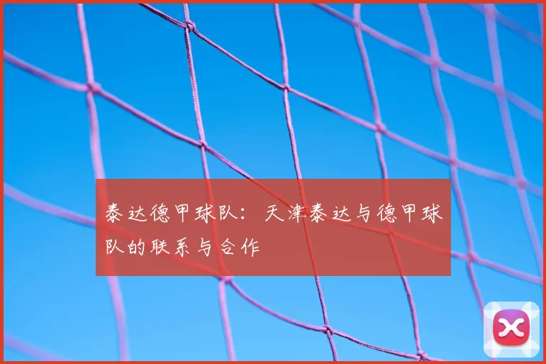 泰达德甲球队：天津泰达与德甲球队的联系与合作