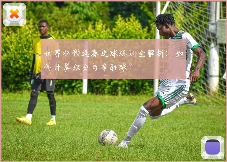 世界杯预选赛进球规则全解析:如何计算积分与净胜球?